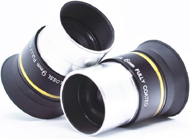 Kit de acessórios para microscópio para adultos 1,25 polegada 31,7 mm PL4mm PL6mm PL9MM MM