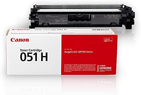 Canon ImageClass MF262DW II Impressora a laser monocromática sem fio e cartucho de toner genuíno 051 preto, alta capacidade e 1 pacote de imagens mf264dw, mf267dw
