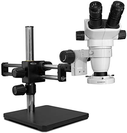 Sistema de inspeção de microscópio binocular de zoom estéreo - série SSZ -II por Scienscope. P/N SZ-PK5D-E1