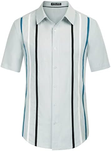 PJ Paul Jones Mens camisas de boliche vintage