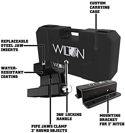Wilton 6 ATV Terrerain Vise com Case & Olympia Tools 38-695 2 Pacote Magnetic Wail