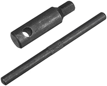 Uxcell Torno Chave de mandíbula, ferramenta de chave de chave de cabeça quadrada de 10 mm para a máquina de moagem de roteador