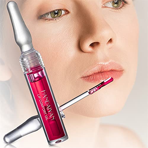 Lips Topper e Lip Glaze Lip Gloss Pequeno brilho hidratante de óleo Hidratante Lip hidratante Lip Lip Oil Lip Lipstick Balmoy Solder Colors Solid Colors