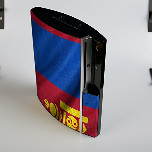 Sony PlayStation 3 Design Skin Bandeira da Mongólia adesivo de decalque para PlayStation 3