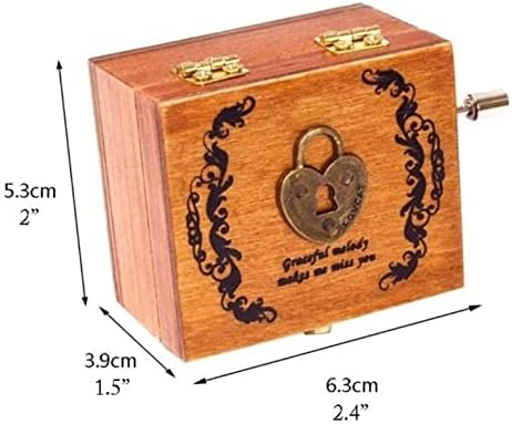 Caixas de música musical da caixa musical da caixa de música, caixa de música retro caixa de música vintage de madeira