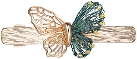 Série de borboleta de sonho Lepsjgc Acessórios para cabelos de borboleta Horizontal CLIP DE CABEÇA CABEÇA CABE