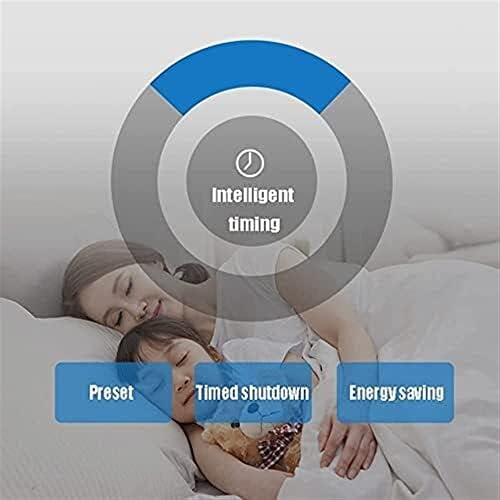 Ojrg Frea de teto de montagem nivelada com tempo de luz 3 cores 6 velocidades Ventilador de teto LED com controle remoto escurecem