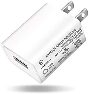 Adaptador de energia do carregador de parede USB OLORT Plug de carregamento adaptável compatível com Samsung Galaxy
