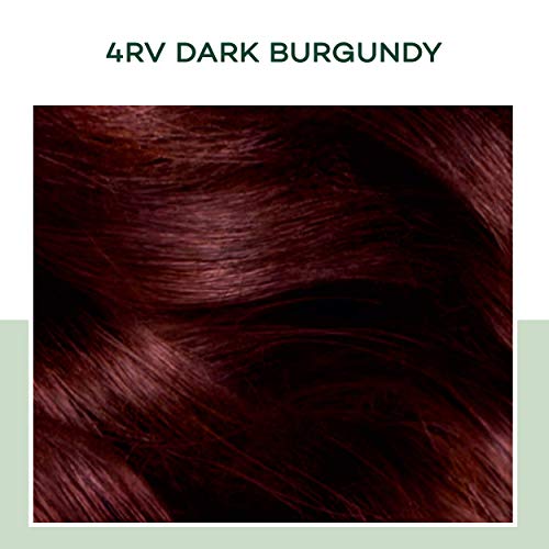 Clairol Instintos naturais Demi-corante de cabelo permanente, cor de cabelo da Borgonha 4RV, pacote de 3