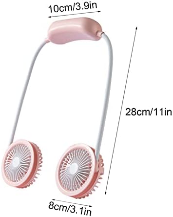 Fã portátil elegante pendurado pescoço de mini-fã portátil ar condicionado para no verão ventilador xg0