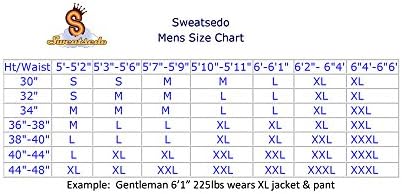 Satursedo Mens Velor Tracksuit