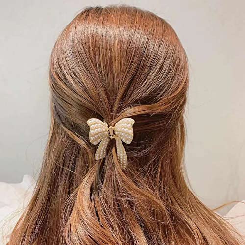 Clipes de cabelo de buajiubua para mulheres clipe de cabelo pérolas de pérolas