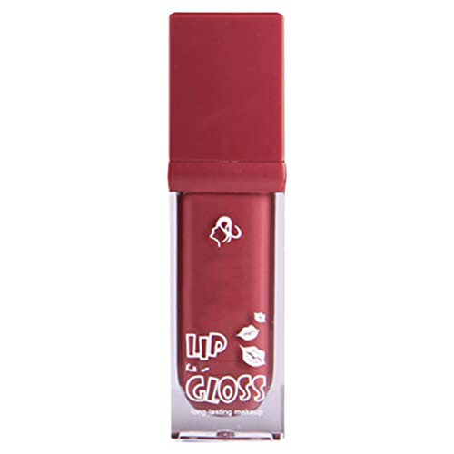 Uikceten Lip Gloss Velvet Lip Glaze Non Stick Copo duradouro Lip Glazes Makeup não desaparece lipstick de pigmento de alto batom de batom