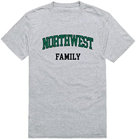T-shirt de camiseta da família da Universidade Estadual do Northwest Missouri
