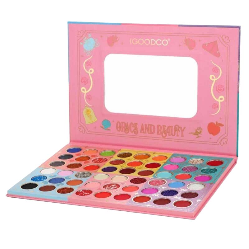 Paleta de sombra de maquiagem Paleta de olho de olho de olho de olhos Iridescente Fusion Eyeshadow Cores naturais duradouras