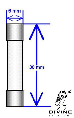 5 Qtd. Iluminação divina AGC 12A Fusível rápido de 12 amp 250V AGC12A; AGC12 AGC 12A Fusível rápido. Vidro 1/4 em x 1,25 em