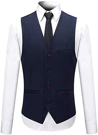 CloudStyle Mens Elegante trajes de vestido de 3 peças Classic Fit Wedding Formal Jacket & Colet