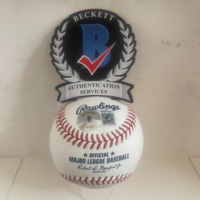 Roberto Campos Tigers/Cuba assinou autografado M.L. Baseball BAS Authenticed