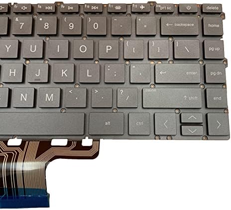 Layout dos EUA de substituição de laptop com teclado de luz de fundo para HP Pavilion X360 14-DV 14-DW 14-DV0003TX 14-DW 14-DW1000