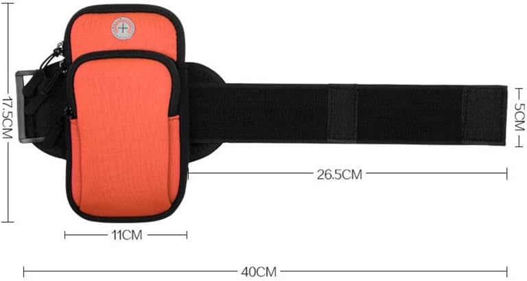 WERFDS Outdoor Sports Fitness Arm Bag Protection Saco de braço celular com estabilidade de bandagem bolsa de braço de telefone celular