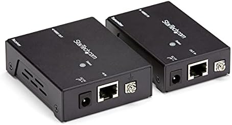 Startech.com HDMI sobre o único extensor Cat5 / Cat6 com energia sobre o cabo - Extensor de vídeo / áudio