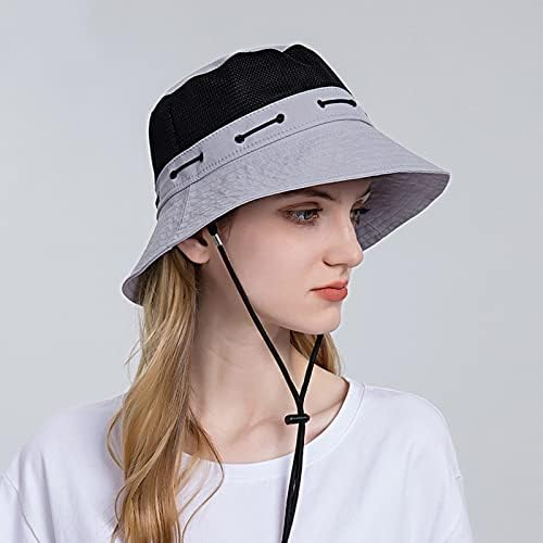 Chapéus solar para meninas com proteção UV Cowgirl cowgirls chapéus chapé chapéu chapéu lavável Caps de algodão de