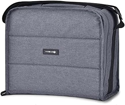 Bolsa de viagem CPAP, bolsa de transporte cpap de 9 polegadas vários compartimentos de acessórios para bolsa de ombro à prova d'água acessórios CPAP