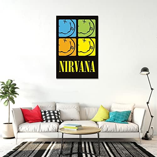 Nirvana - pôster de música
