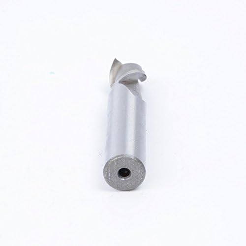 1pcs 2 flauta shank HSS Stand Cutter de moagem ， Para uso em materiais duros de 10 mm de corte de corte, diâmetro de
