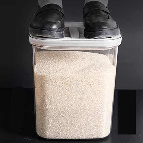 Recipientes de armazenamento de alimentos Arroz balde de arroz doméstico- Cilindro de cilindro Caixa de arroz Arroz