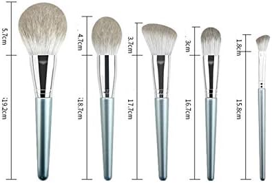 Face Foundation Sombros de maquiagem Brush Brush Definir Super Soft 14 Poço de Fundação Loose Poworshadow Brush como um