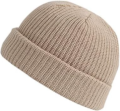 Womens Winter malha de chapéu de chapéu sólido casual quente unissex chapéu grosso cor de malha de inverno beisebol masculino top
