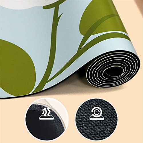 Totou Yoga Mat para Beginner Mat Yoga Sports Exercício Pad com linha de posição para ginástica de ginástica em casa Pilates