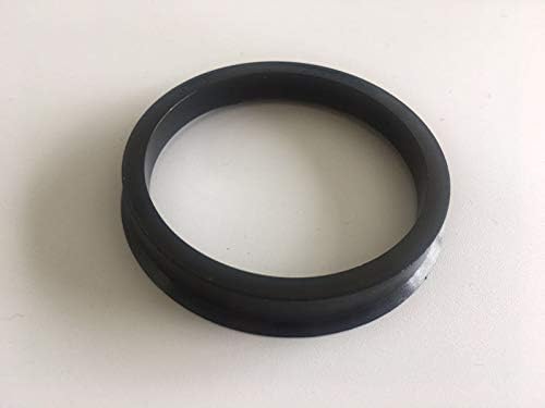 NB-AERO （Pacote de 4 rings centrados no cubo de policarbonos 78,1 mm od a 54,1 mm ID | Anel central hubcentric se encaixa no