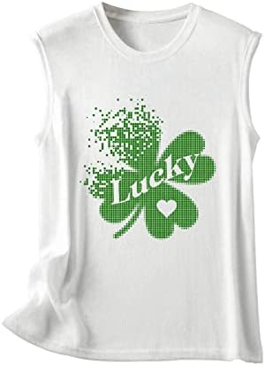 ANIYWN WOMENS ST PATRICK DIA DO Dia Verde Camisas Irlandes