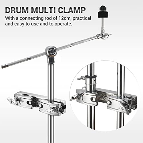 FACMOGU SLATER MULTI-CLAMP, RESPONSAÇÃO AJUSTÁVEL AJUSTÁVEL MULTI-CLAMP CAMPO com material de aço inoxidável premium, suporte