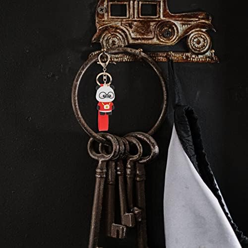 Chaves de carro Besportble Kichain 2pcs Keychains fofos Chancer de chaveiro animal Charme Pingente Ornamentos pendurados