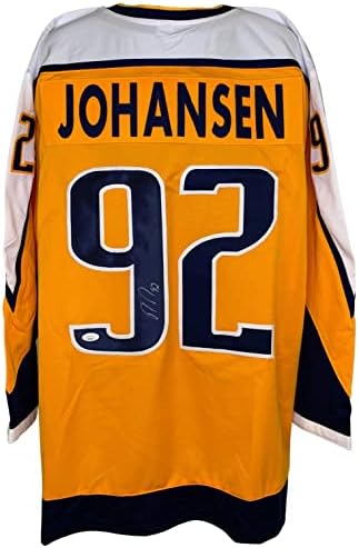 Ryan Johansen autografou Jersey NHL Nashville Predators JSA COA