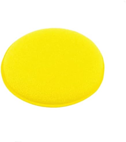 Kit de esponja de aplicação de cera de polimento de carros para limpeza de carros polido doméstico amarelo 20 MR0