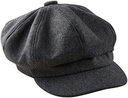 Cócegas no newsboy do acessório rosa Gatsby Apple Catbie Classic Solid Cap Hat, Grey, One Size se encaixa mais