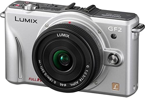 Panasonic Lumix DMC-GF2 12 MP Câmera digital sem espelho de quatro terços com tela de toque de 3,0 polegadas e lente asférica de