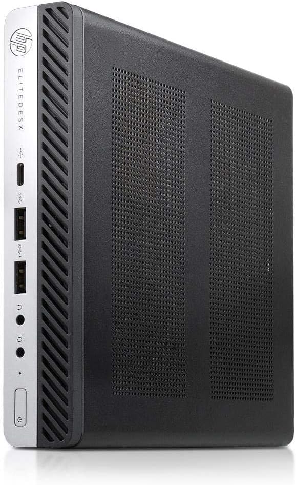 HP 800 G3 Mini Desktop de alto desempenho Intel I5-6500 até 3,60GHz 32GB DDR4 NOVO 1TB NVME M.2 SSD WIFI BT Monitor duplo Suporte