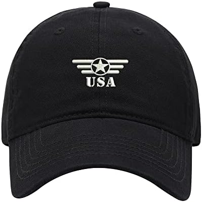 Baseball Cap Men Army Star and Bars Bordeded Cotton Dadd Hat Hat Baseball Caps