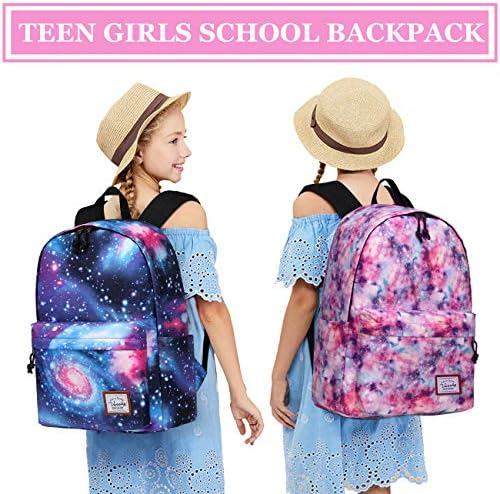 Mochila da Escola Vaschy para Meninas, Bolsa de School Schoolbag para crianças/adolescentes/ensino médio/faculdade/mochila