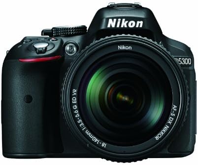 Nikon D5300 24,2 MP Câmera SLR Digital SLR com 18-55mm f/3.5-5.6g Ed VR II Auto Focus-S DX Nikkor Zoom Lens
