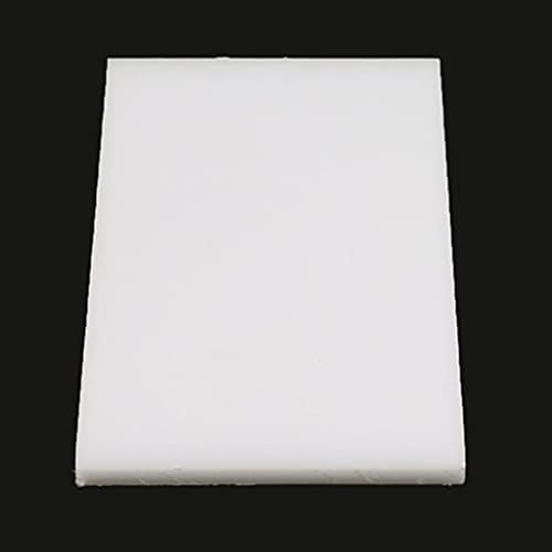 1PCS White Rutting Board Mallet Tapete, ferramentas de artesanato de couro para cortar o bloco de plástico para