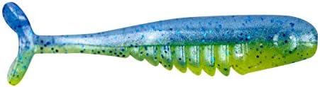 Bobby Garland Slab Hunt'r Soft Plastic Crappie Fishing Lure, 2,25 polegadas, pacote de 10