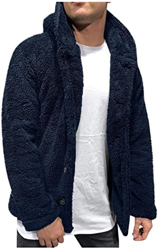 Uofoco de manga longa masculino legal ano novo jaqueta plus size correndo com capuz confortável com zíper panfy up solto