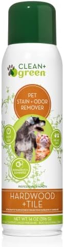Green+Desodorizador natural limpo para madeira e telha, removedor de odor de manchas para animais de estimação para gato e cachorro,