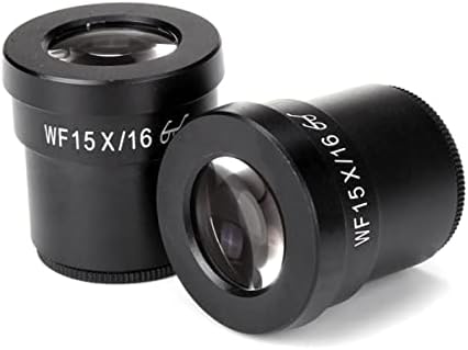 Kit de acessórios para microscópio para adultos 2pcs wf10x wf15x wf20x microscópio oculares para microscópio estéreo em campo
